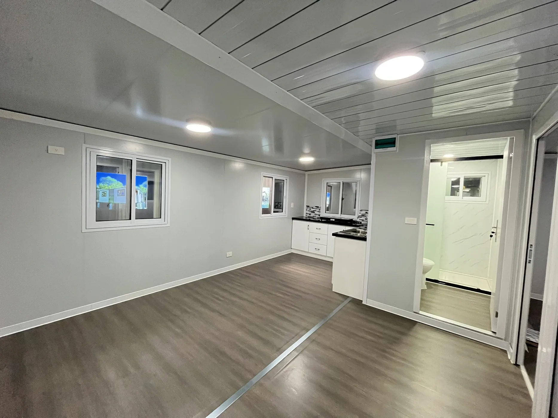 Interior de casa modular: Casa, foto 2
